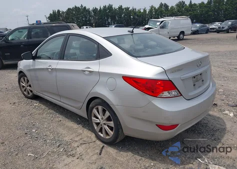 2012 Hyundai Accent Gls from USA, damaged, VIN KMHCU4AE8CU064458